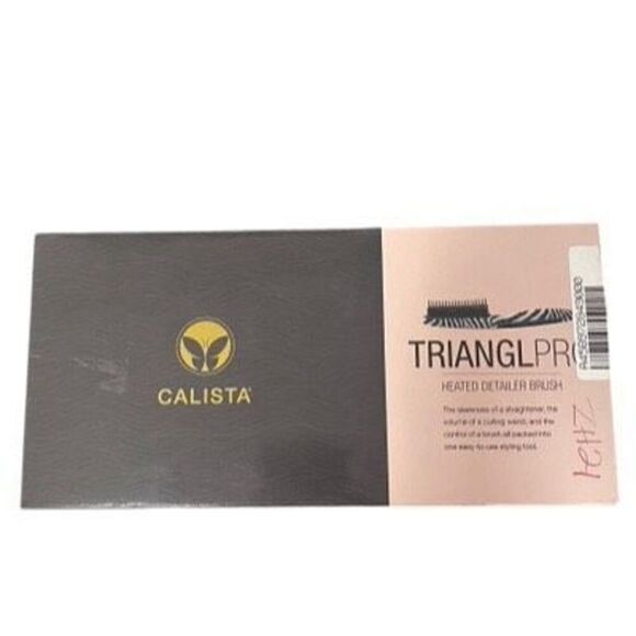 Calista Triangl Pro Heated Detailer Brush in River Blue NIB - Picture 2 of 2